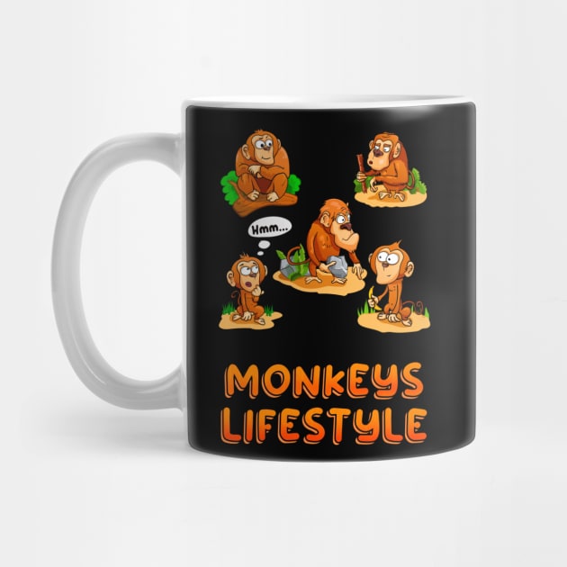 Types Of Monkeys by ak3shay